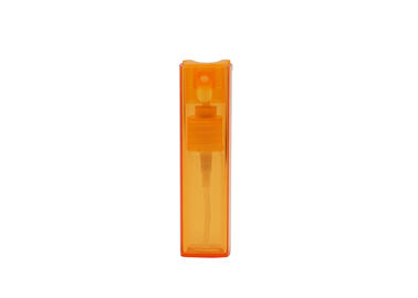 Атомизатор формы квадрата флакона духов 10мл оранжевого цвета Рефиллабле стеклянный