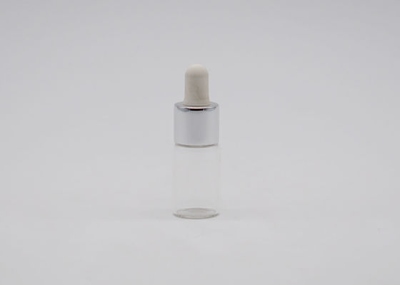 прочная небольшая янтарная пустая бутылка эфирного масла пипетки тинктуры 50ml
