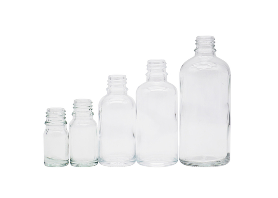 Пустая стеклянная капельница разливает бутылки по бутылкам капельницы 30ml 50ml прозрачные для эфирных масел