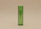 Ясные зеленые Рефиллабле стеклянные бутылки брызг духов с КАК крышкой бутылки прямоугольника