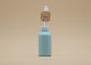 Эфирного масла цвета свободных образцов бутылки голубого стеклянные с бамбуковой капельницей
