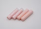 Розовые упаковывая трубки 4г бальзама губы трубок бутылки изготовленные на заказ ПП материальных