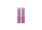 Трубки бальзама губы Абс 4г крышки ПП контейнеры бальзама губы пурпурной небольшие пустые