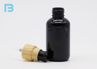 Твердые брызги черноты 30мл Рефиллабле пластиковые разливают плечо по бутылкам бутылок пластмассы любимца круглое