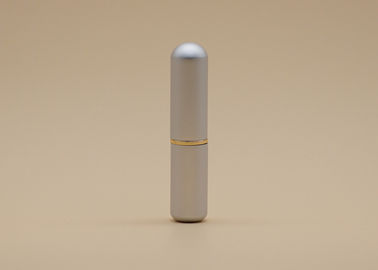 Материал возникновения трубок 4.5г бальзама губы тонкого серебра Матт изготовленный на заказ алюминиевый