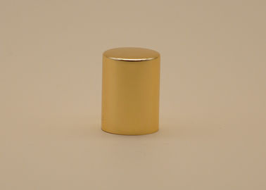 Логотип крышки бутылки сияющего золота косметический 16.3мм подгонянный для насоса духов