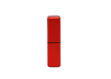 Роскошный косметический упаковывая алюминий красного цвета большей части контейнеров бальзама губы
