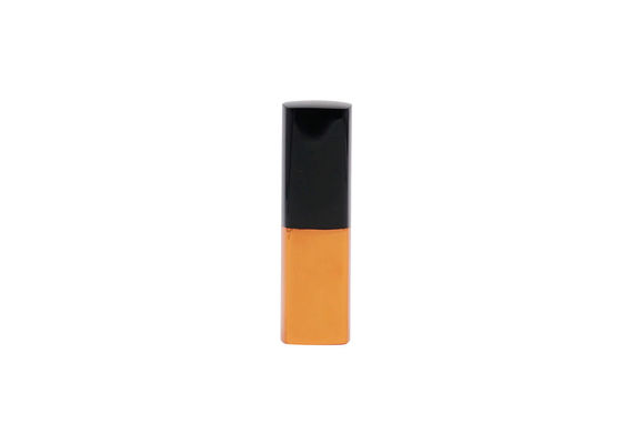 большая часть трубки контейнера бальзама губы вычуры квадрата 3.5g оранжевая