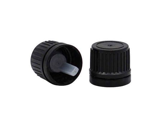 качество  18mm 20mm Black Plastic Tamper Evident Screw Cap For Bottles завод