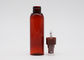 Опорожните Рефиллабле пластиковый размер 100мл шеи цвета 24мм темного Брауна бутылок брызг