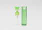 брызги духов зеленого цвета 10мл Рефиллабле стеклянные разливают атомизатор по бутылкам духов