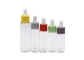 Различные цвета освобождают пластиковые бутылки 20ml 30ml 50ml