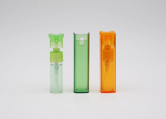 Косметическая пустая бутылка 10ml тестера брызг стекла пластикового случая атомизатора флакона духов