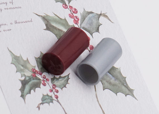 Крышки цилиндра Fea15 крышки флакона духов серого ABS пластиковые пушпульные