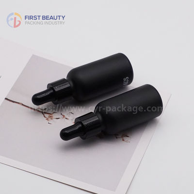 Ровная пластмасса бутылки стекла эфирного масла для ароматерапии 100ml