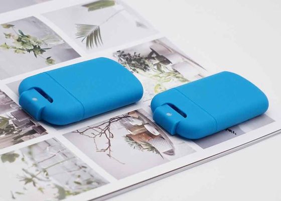 Надушите цвет бутылки 25ml брызг духов атомизатора пластиковый мини красивый голубой