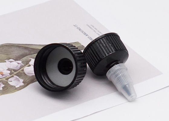 24mm пластиковые завинчивые пробки переплетают верхнее длинное сопло для бутылок приглаживают закрытие